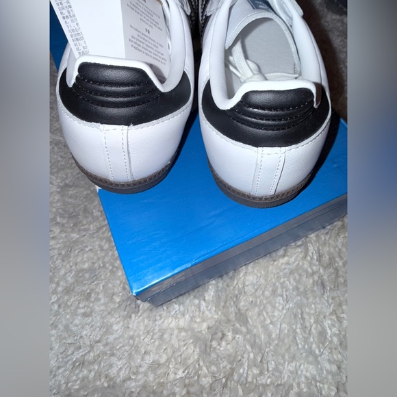Adidas Samba White and Black Sneakers - Picture 4 of 7